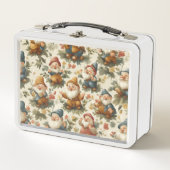 Lunch Box Joli gnome et fleurs design (Devant)