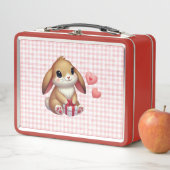 Lunch Box Joli lapin de la Saint-Valentin (En situation)