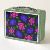 Lunch Box Joli Motif de fleurs roses (Devant)