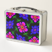 Lunch Box Joli Motif de fleurs roses (Devant)