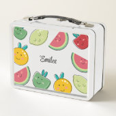 Lunch Box Joli Motif de fruits d'été (Dos)