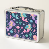 Lunch Box Joli motif de sirène (Dos)