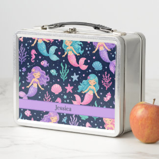 Lunch Box Joli motif de sirène