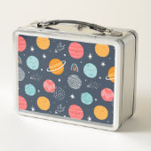 Lunch Box Joli Motif Planète Souriante (Dos)
