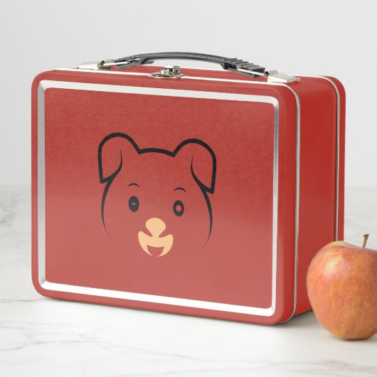 Lunch Box Joli rose (En situation)