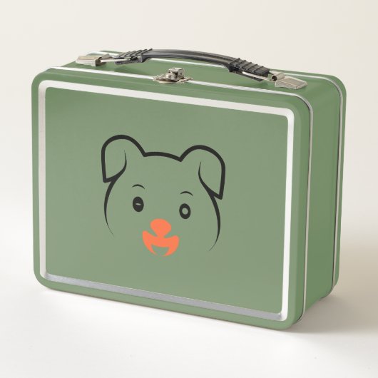 Lunch Box Joli rose (Devant)