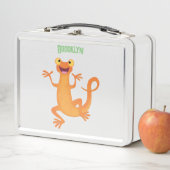 Lunch Box Joli triton orangé joyeux (En situation)