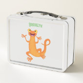 Lunch Box Joli triton orangé joyeux (Dos)