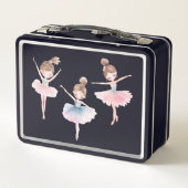 Lunch Box Jolie Ballerina florale (Dos)