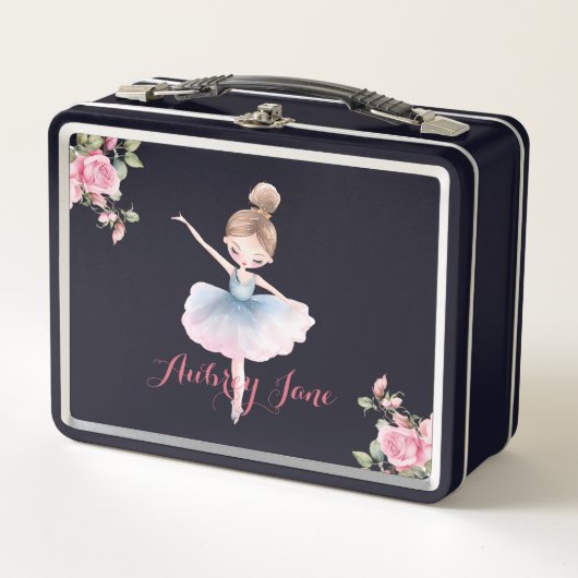 Lunch Box Jolie Ballerina florale (Devant)