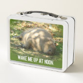 Lunch Box Jolie Capybara rêve dans le soleil d'été (Dos)