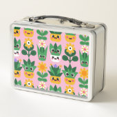 Lunch Box Jolie impression de plante en pot personnalisable (Dos)