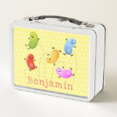 Lunch Box Jolie jellybeans bondissant dessin animé (Dos)