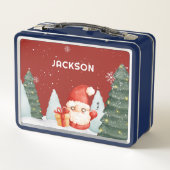 Lunch Box Jolie Noël Arbre Gnome (Dos)