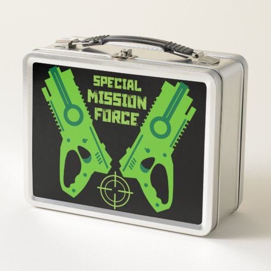 Lunch Box Jouet Pour Enfants Bataille Bataille Noël Et Anniv (Devant)