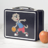 Lunch Box Joueur de basket-ball de chien (En situation)