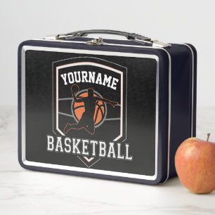 Lunch Box Joueur de basket-ball personnalisé NOM Équipe de b
