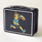 Lunch Box Joueur de football de Lion Rugby (Dos)