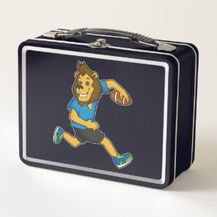 Lunch Box Joueur de football de Lion Rugby