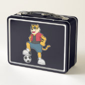 Lunch Box Joueur de football de Tiger (Dos)