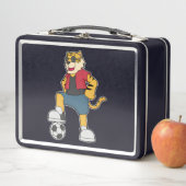 Lunch Box Joueur de football de Tiger (En situation)