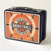 Lunch Box Joueur personnalisé de l'équipe de basket-ball Ath (Dos)