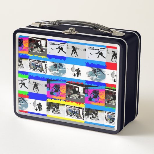 Lunch Box Joueurs de hockey sur glace (Devant)