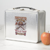 Lunch Box Jour de pompier Sorcière de nuit Casque de Hallowe (En situation)