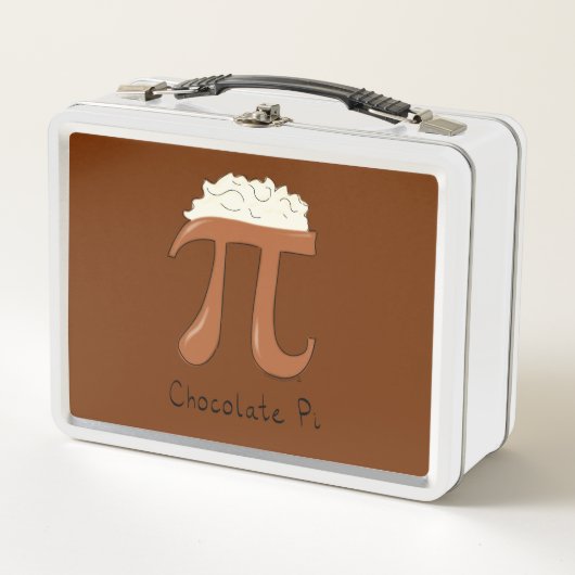 Lunch Box Journee du Pi en chocolat Symbole Math Professeur (Devant)