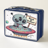 Lunch Box Journée scolaire intergalactique (Dos)