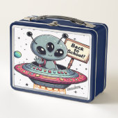Lunch Box Journée scolaire intergalactique (Devant)