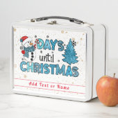 Lunch Box Jours jusqu'à la Personnaliser de Noël (En situation)