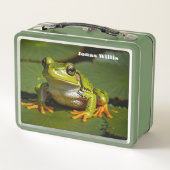 Lunch Box Joyeuse grenouille humide (Dos)