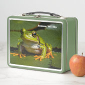 Lunch Box Joyeuse grenouille humide (En situation)