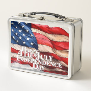 Lunch Box Joyeux 4 juillet - Jour de l'Indépendance