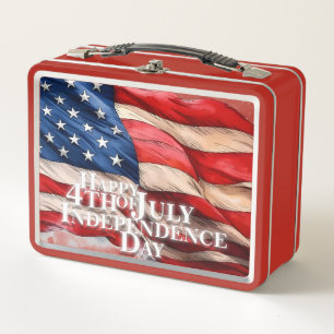 Lunch Box Joyeux 4 juillet - Jour de l'Indépendance