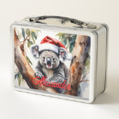 Lunch Box Joyeux Aussie Noël Koala ours (Dos)