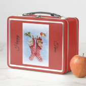 Lunch Box Joyeux chat (En situation)