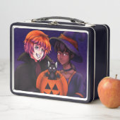 Lunch Box Joyeux costumes d'Halloween (En situation)