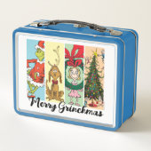 Lunch Box Joyeux Grinchmas Collage de Fêtes (Dos)