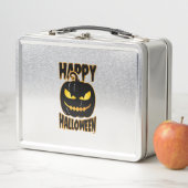 Lunch Box Joyeux Halloween Citrouille (En situation)