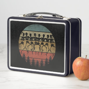 LUNCH BOX JOYEUX HALLOWEEN DANSE DE SQUELETTE