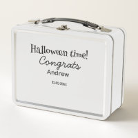 Joyeux Halloween félicitations nom date année dipl