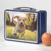 Lunch Box Joyeux Labrador Puppy Running (En situation)