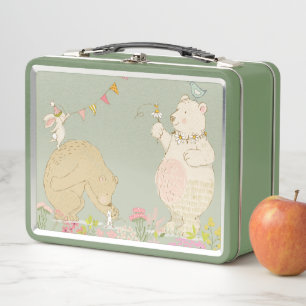 Lunch Box Joyeux ours de printemps