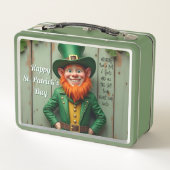 Lunch Box Joyeux Saint Patrick's Day Leprechaun (Dos)