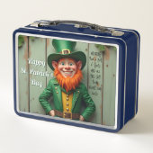 Lunch Box Joyeux Saint Patrick's Day Leprechaun (Dos)