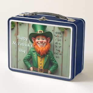 Lunch Box Joyeux Saint Patrick's Day Leprechaun