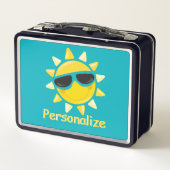 Lunch Box Joyeux Sunshine Cool Lunettes de soleil personnali (Dos)