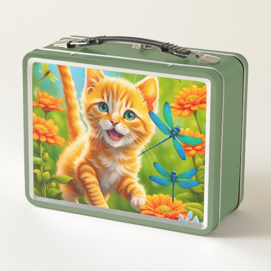 Lunch Box Joyous Kitten (Dos)